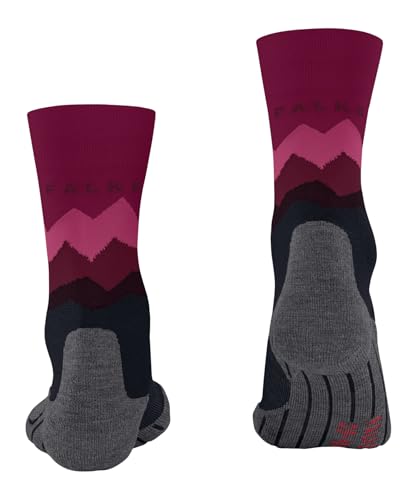 Image of FALKE Women's TK2 Explore Crest Hiking Socks, Quick Dry Merino Wool, 1 Pair