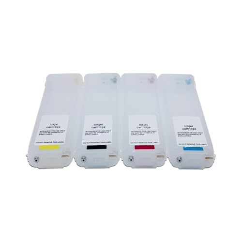 Cartouche rechargeable avec puce pour éviter le blocage de traceur HP 800 500