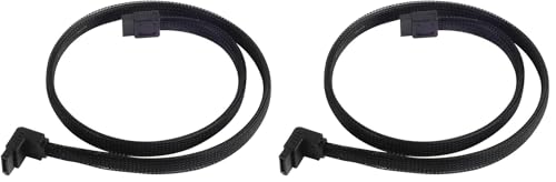 Cable SATA III ángulo 90° pack 2 SilverStone