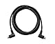SYSTEM-S S-Video Kabel 180 cm Din 7 Pin Stecker zu Stecker Dual Winkel