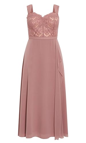 Image of City Chic Women's Plus Size Maxi Cocktail Dress - Sweet Evie