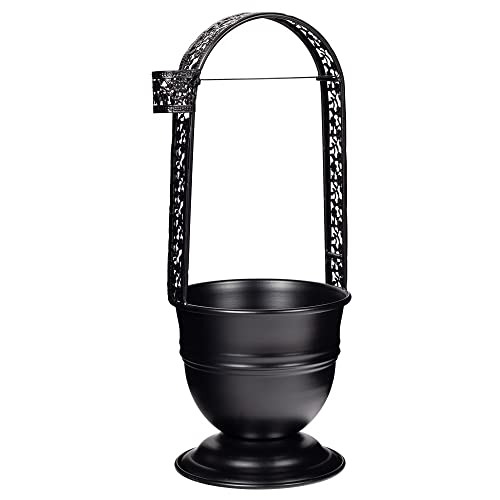 Brodator Shisha Kohlebehälter matt schwarz Gitter ca 34 cm groß kratzfest modern und hochwertig – Bild 5