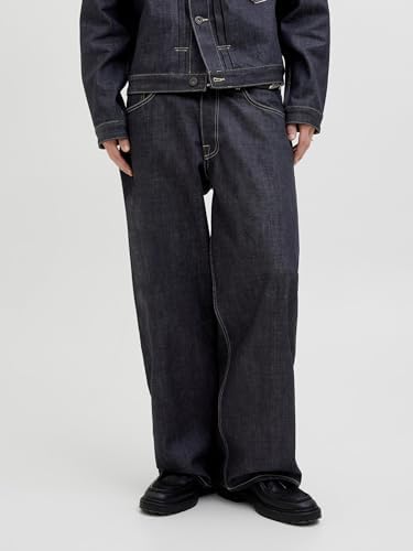 JACK & JONES JJIDAVE JJCLASSIC Selvedge JOS 368 Wide Leg Jeans