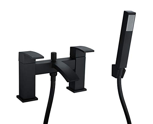 Keenware KBT-558 Bath Shower Mixer Tap, Black