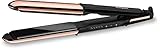 BaByliss ST482E Planchas Salon Brilliance 2 en 1 Alisa y Ondula - Planchas de pelo con revestimiento de Titanio, placas...