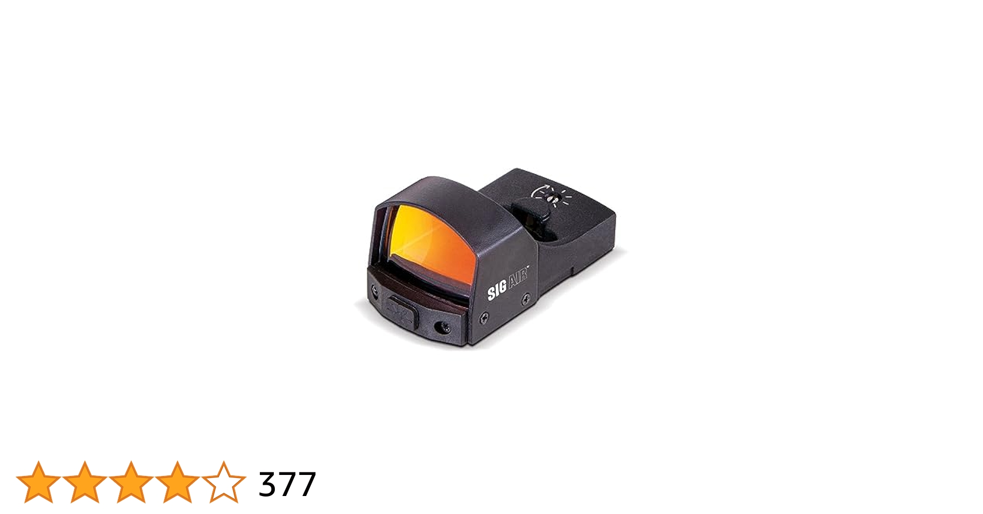 SIG AIR M17/M18 ロープロファイルリフレックスサイト Sig Sauer Air Reflex 1x22mm Red Dot Sight, Low Profile M17