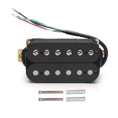 Micro guitare électrique humbucker noir pour modification et restauration d'instrument