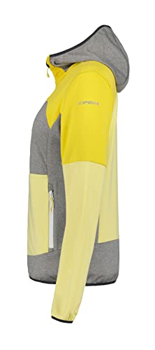 ICEPEAK Midlayer Banks für Damen Pastelgelb L