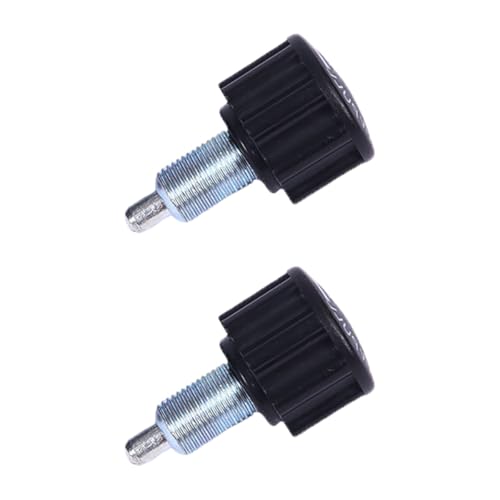 SEIWEI 2 Packs M16 Spring Pin Quick Adjustment Knob, Pull Pin for Most Fitness Equipment, Bicycle Equipment, Boxing Ring Accessories, Easy to Install