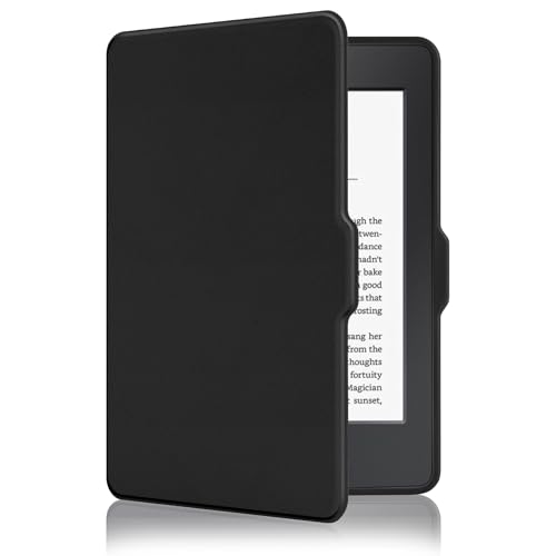 Étui pour Kindle Paperwhite en cuir PU de qualité supérieure MOROCK