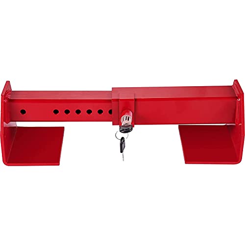 VEVOR - VEVOR Shipping Container Lock, 9.84"-17.32" Locking Distance, Bright Red Powder-Coated with 2 Keys, Secure Your World