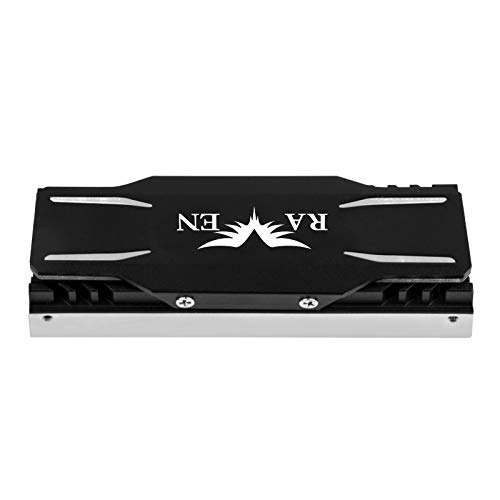 Image of Silverstone Technology TP03-ARGB M.2 SSD Cooling kit with ARGB Lighting, TAA Compliant