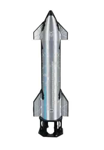 cybertofu 1:96 NASA Space Ship Rocket Model with LOX/CH4 Tank Starship Suborbital Pad Rocket Model