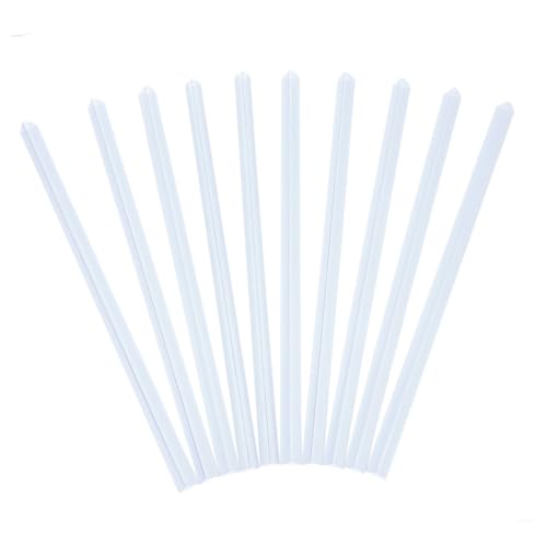 HOMSFOU 10Pcs Slide Binders Spine Bars A4 Binding Bars Pull Rod Clips for Document Organization for School and Office Use
