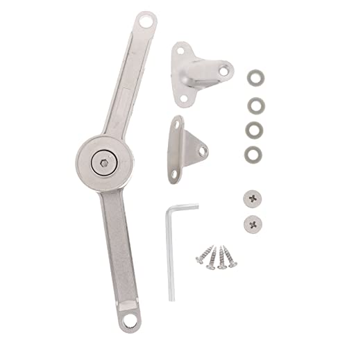 QUMIIRITY 1 juego Soporte Hidráulico de para Armarios y Muebles Amortiguador para Puertas de Cocina Diseño de Alta Gama y Instalación para Puertas Abatibles y Ventanas