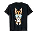 Basenji Perro Llanto Triste Emoticono Camiseta