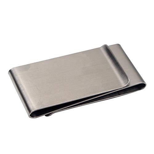 Kentop Pinza para billetes de hombre de acero inoxidable Cover