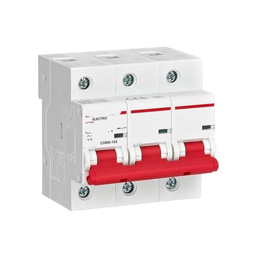 Disjoncteur miniature 3P 100A CDB6I-125 courbe D pour tableau