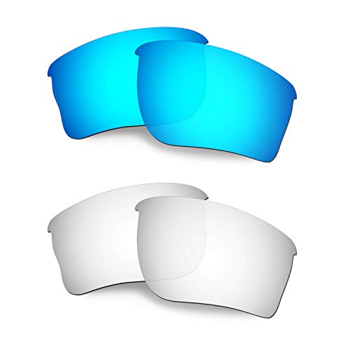 Lentille pour Oakley Quarter Jacket bleu renforcée antichoc et antirayure