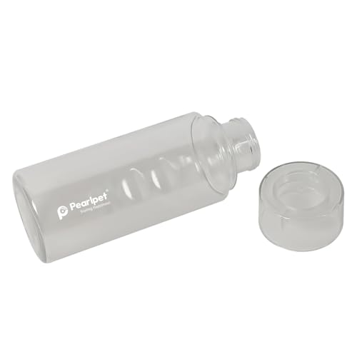 Image of PEARLPET Amaya Water Bottle for Home | Leak Proof Bottles for Refrigerator | BPA-Free, Food Grade, Plastic | Set of 4, 650 ML Each, Multicolor