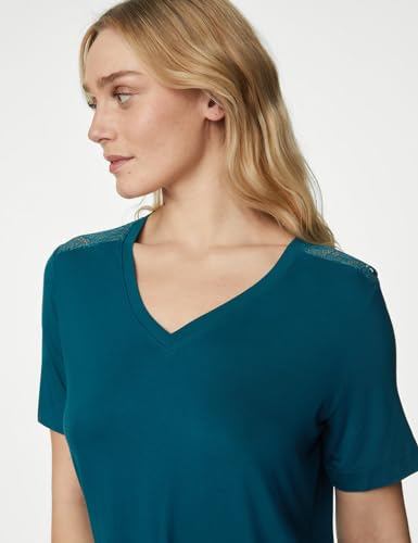 Image of Marks & Spencer Women's Pyjama Regular Fit Top