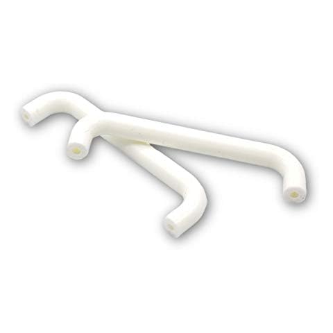 Tiradores para muebles de plástico blanco (5 unidades) Cover