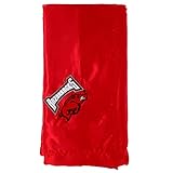 Comfy Feet Everything Comfy Arkansas Razorbacks Silky and Super Soft Plush Baby Blanket, 28' x 28'