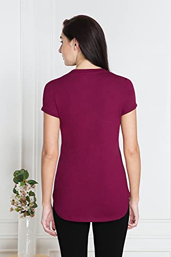 Image of Van Heusen Women's Cotton Regular Fit T-Shirt