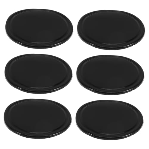 Cabilock High Adhesion Non-Slip Car Dashboard Pad 6pcs Round Shape Stylish Design for Car Interior