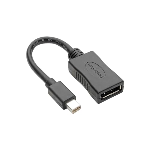 Adaptador Mini DisplayPort a DisplayPort 6" 4K 60Hz miniatura 1