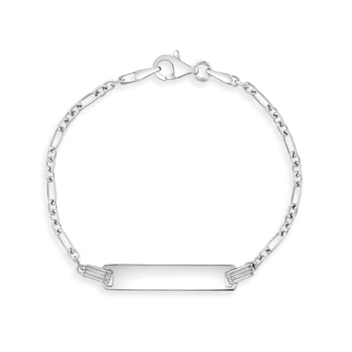 In Season Jewelry Rondel Link ID Bracelet