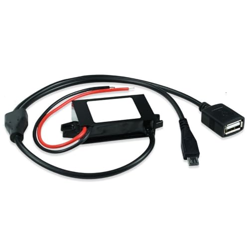 Convertisseur de puissance abaisseur avec double câble type C et micro USB - 2