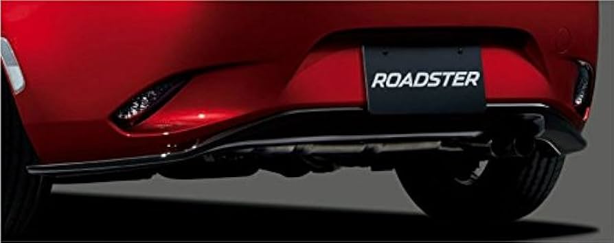 純正アクセサリー　マツダ　ロードスター マツダスピード　リアアンダースカート Amazon | 純正アクセサリー マツダ ロードスター ND5RC H27.05