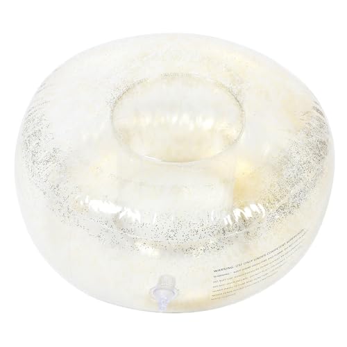 MAGICLULU Inflatable Footstool Portable and Lightweight Inflatable Stool for Home and Outdoor Use Quick Inflate Inflatable Lazy Footrest Cozy Seating for Living Camping Travel