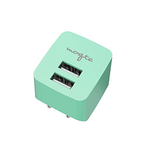 tama's コンセントチャージャー USB-A×2PORT MQ-A77U-MT ミント