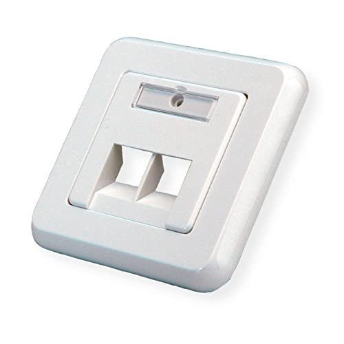 Preisvergleich Produktbild ROLINE Frontblende-Set zu Unterputzdose, Weiss