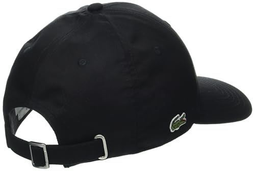 Image of Lacoste Unisex Adult L Embroidered Cotton Twill Cap