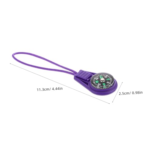 Brújula portátil con cordón 50 piezas miniatura 2