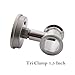 Tri Clamp 1.5Inch Stainless Steel 304 Reflux Column with 1/2