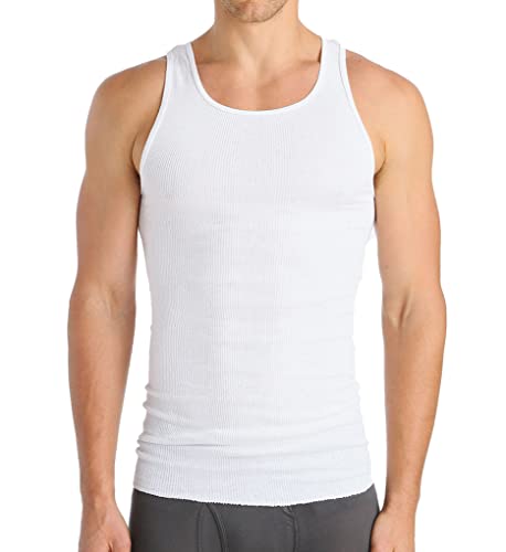 Fruit of the Loom Men's A-Shirt 3 Pack, White, Small(Pack of 3)3