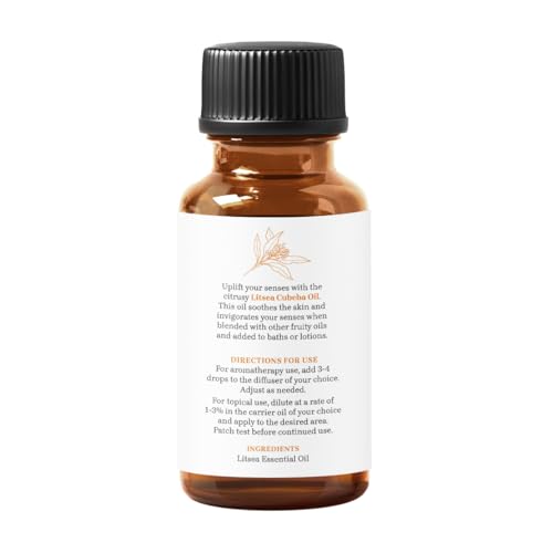 Aceite Esencial Litsea Cubeba 1 oz miniatura 3