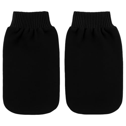 Lote de 2 guantes exfoliantes de Crin Kessa, exfoliante natural y eficaz, cuerpo y cara para mujer y hombre, limpia y purifica la piel - Natureluxy