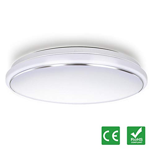 Preisvergleich Produktbild LED Deckenleuchte Dimmbar 62W 45cm, Tonffi Deckenlampe Farbtemperaturen nd Helligkeit einstellbar mit Fernbedienung für Bad Schlafzimmer Wohnzimmer Flur Küche Balkon Büro