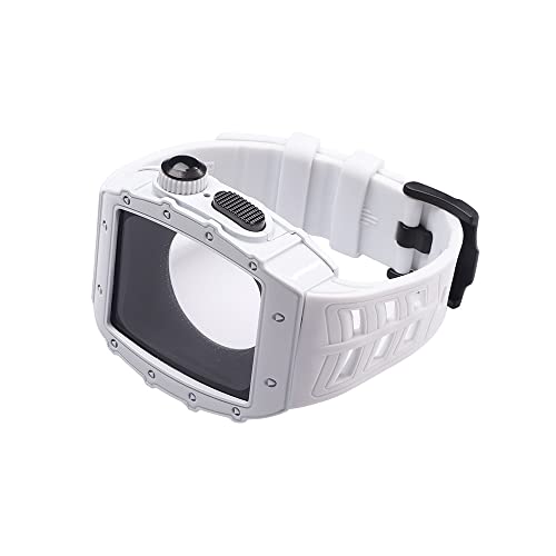 Kit en acier inoxydable Apple Watch avec bracelet en caoutchouc SE
