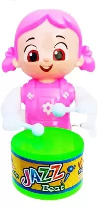 PRV Fashion Key-Operated Cute Drummer Toy for Toddler Kids Birthday Gift Birthday Return Gift Drumming and Dancing Action ((PINK-01)) (B0C5K19TBR) Amazon Price History, Amazon Price Tracker
