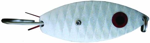 Aqua Dream WSOW Weedless Spoon Lure, White, 0.25-Ounce