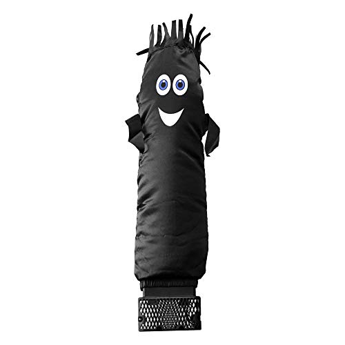 Image of LookOurWay Air Dancers Mini Inflatable Tube Man Set - 29 inch Wacky Waving Inflatable Tube Guy with Blower for Desktop Advertising - Black