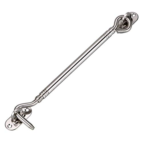 Preisvergleich Produktbild BSTKEY Verdickter Edelstahl Kabinenhaken Öse Verriegelung Tür Drehgelenk Verriegelung Silent Holder Fensterschiene
