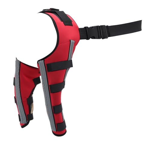 犬用 ニーブレース - 調整可能 サポート ブラケット - 犬用股関節サポーター - 虚弱 回復 可動性 傷害 リハビリ 固定 用