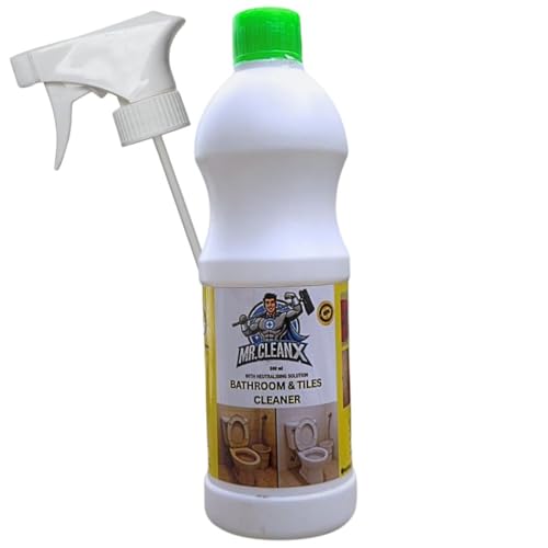 MR.CLEANX Tile Cleaner | Ceramic, Marble, Granite Cleaner | Surface Cleaner Liquid & Tile Stain Remover | Bathroom Floor 500 ml